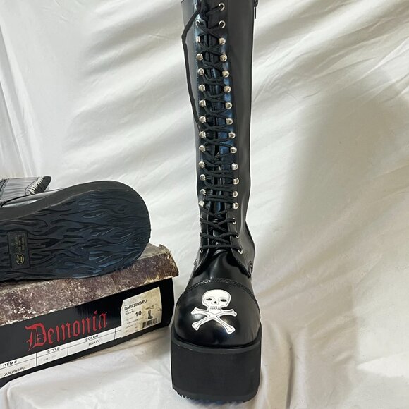 Brand New Demonia Dare 209 Men's Boots - Picture 3 of 3